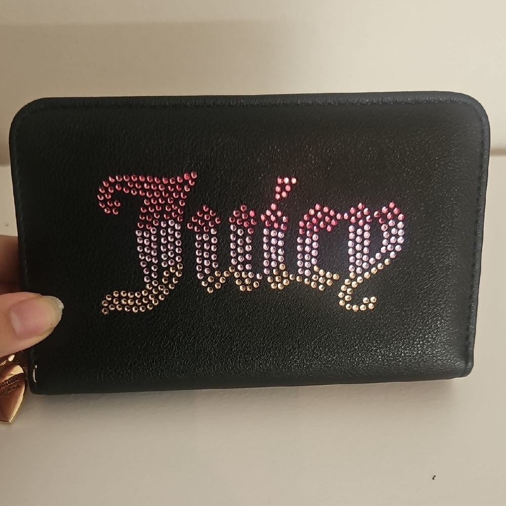 Juicy Couture Black Sparkle Wallet